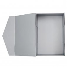 Magnetic Close Gift Box- Silver